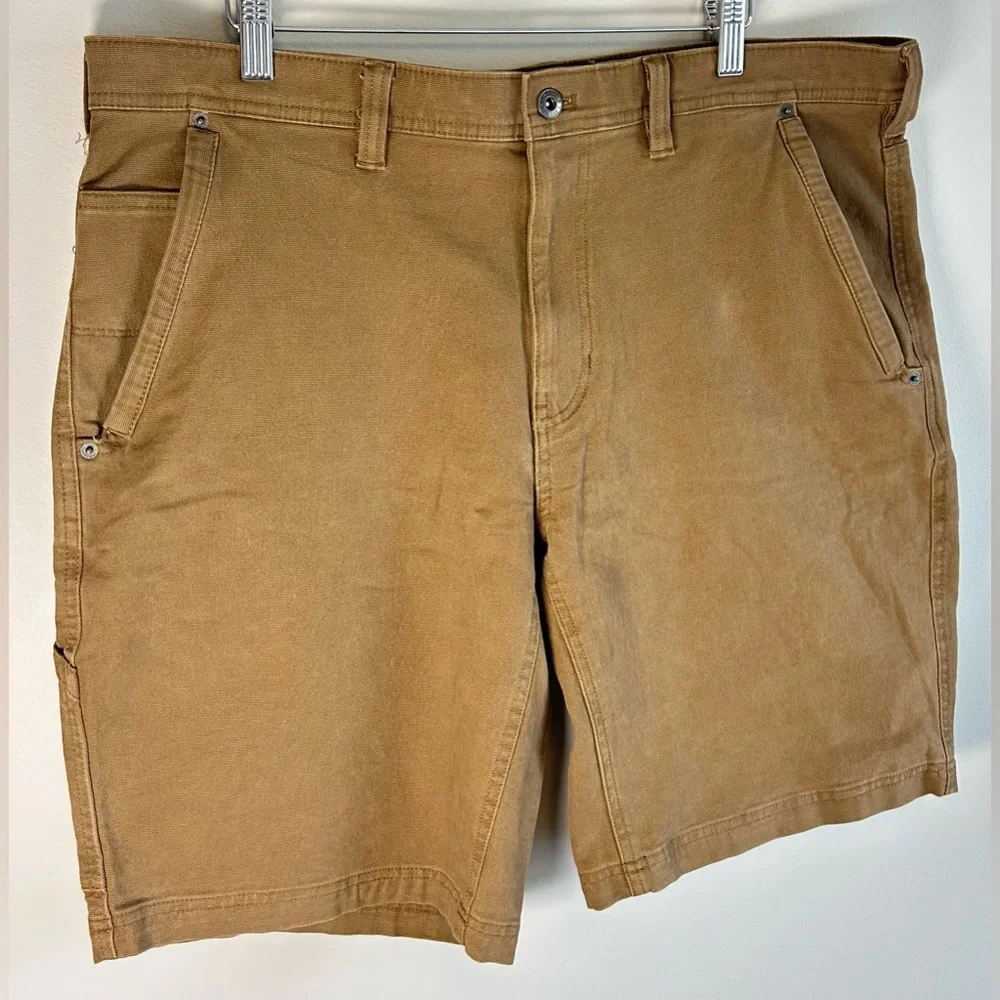 Eddie Bauer Canvas Utility Shorts Classic Fit Men's Size 38 Specially Dyed NWOT - Picture 2 of 11